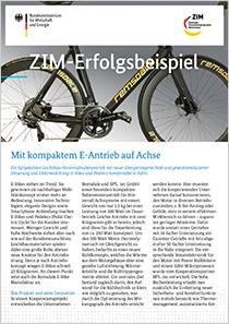Cover der Publikation: ZIM-Erfolgsbeispiel 200